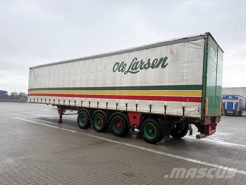 MTDK 4 axle Curtainsider / 4 achse Planenauflieger Semirremolques de volteo