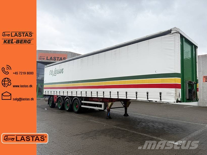 MTDK 4 axle Curtainsider / 4 achse Planenauflieger Semirremolques de volteo
