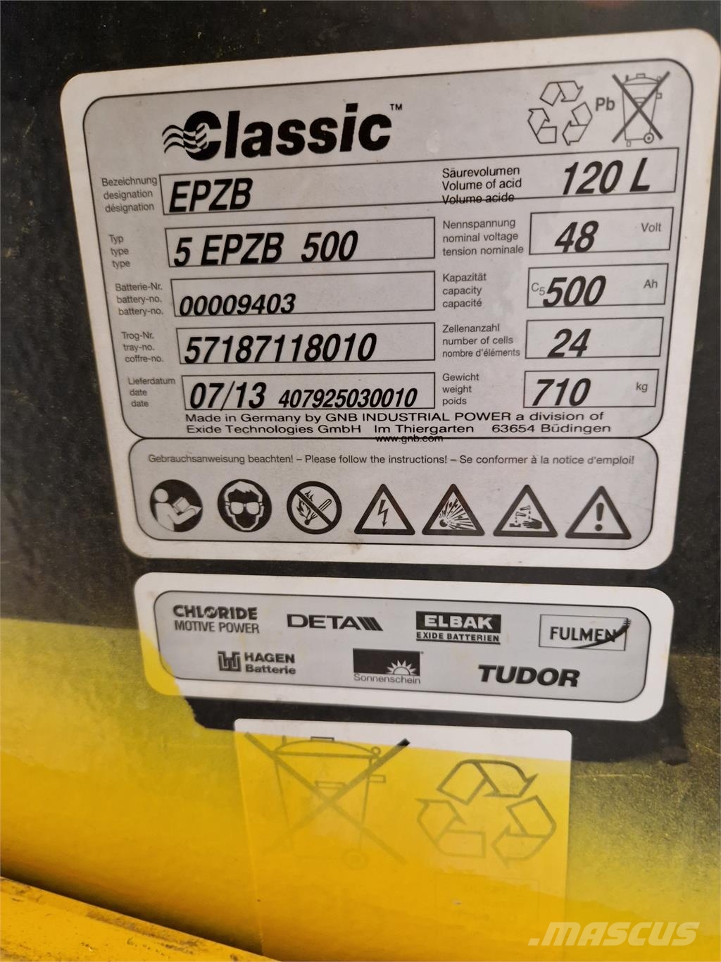 Atlet AS1N1L15T Electric forklifts