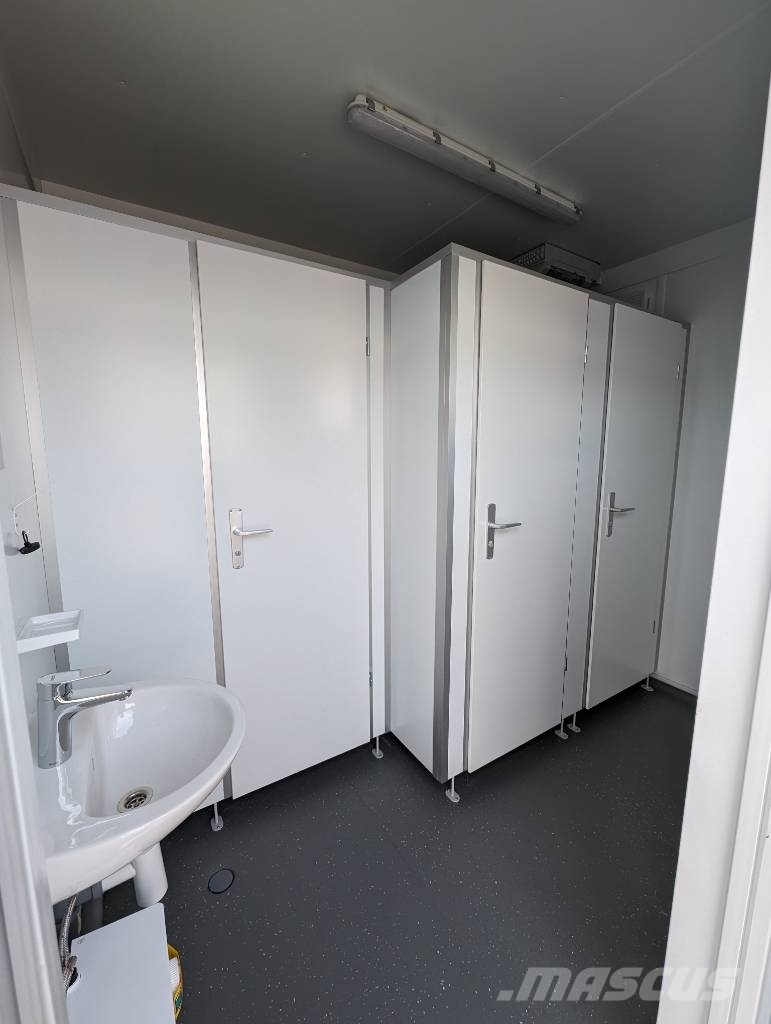 Containex 20 Fot Toalettmodul Herr & Dam-avdelning Bouwketen