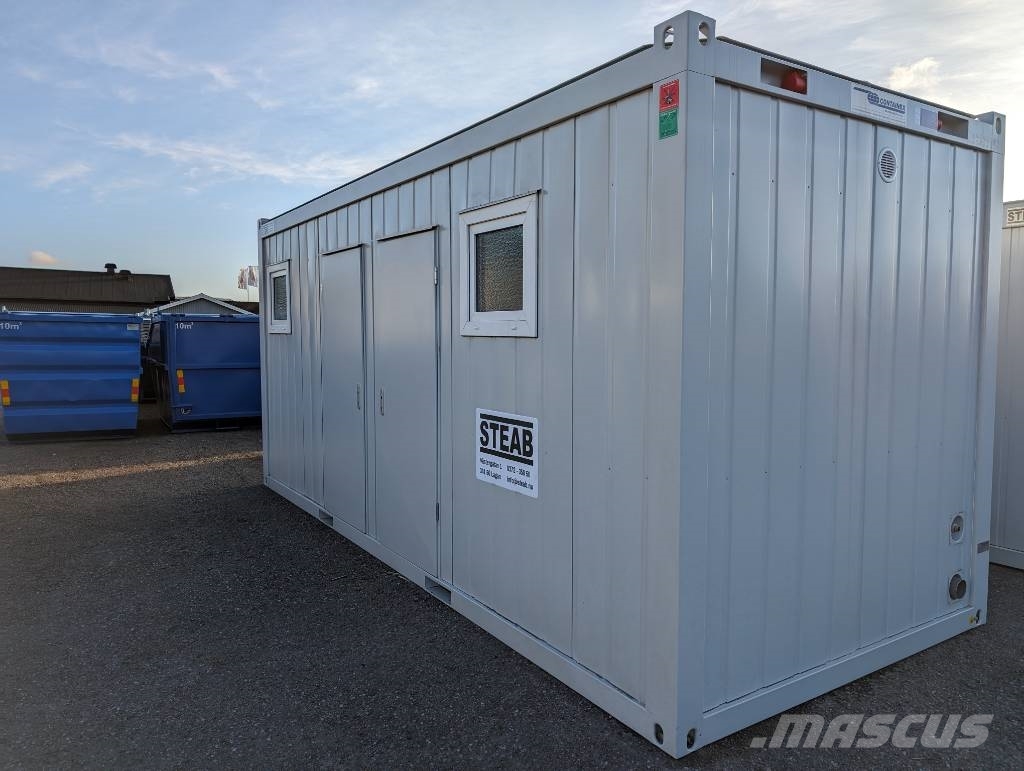 Containex 20 Fot Toalettmodul Herr & Dam-avdelning Bouwketen