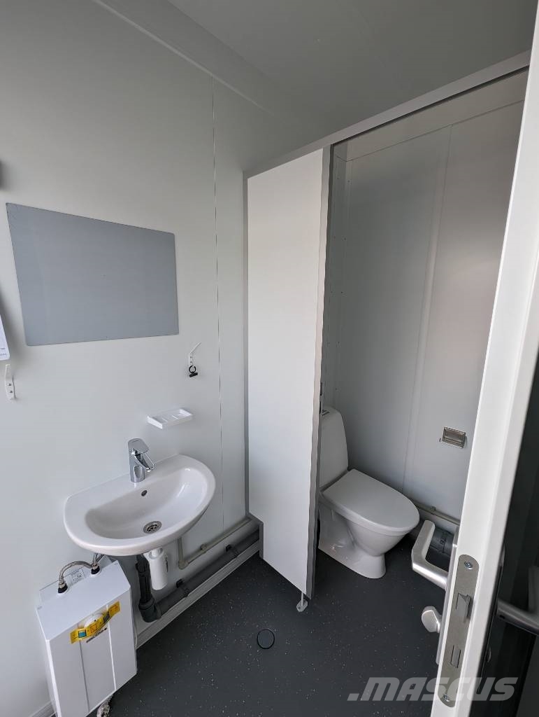 Containex 20 Fot Toalettmodul Herr & Dam-avdelning Bouwketen