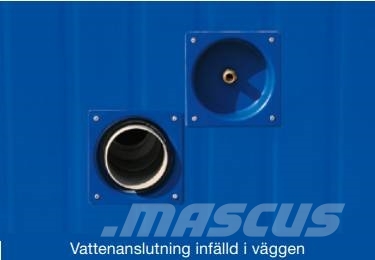 Containex 20 Fot Toalettmodul Herr & Dam-avdelning Bouwketen