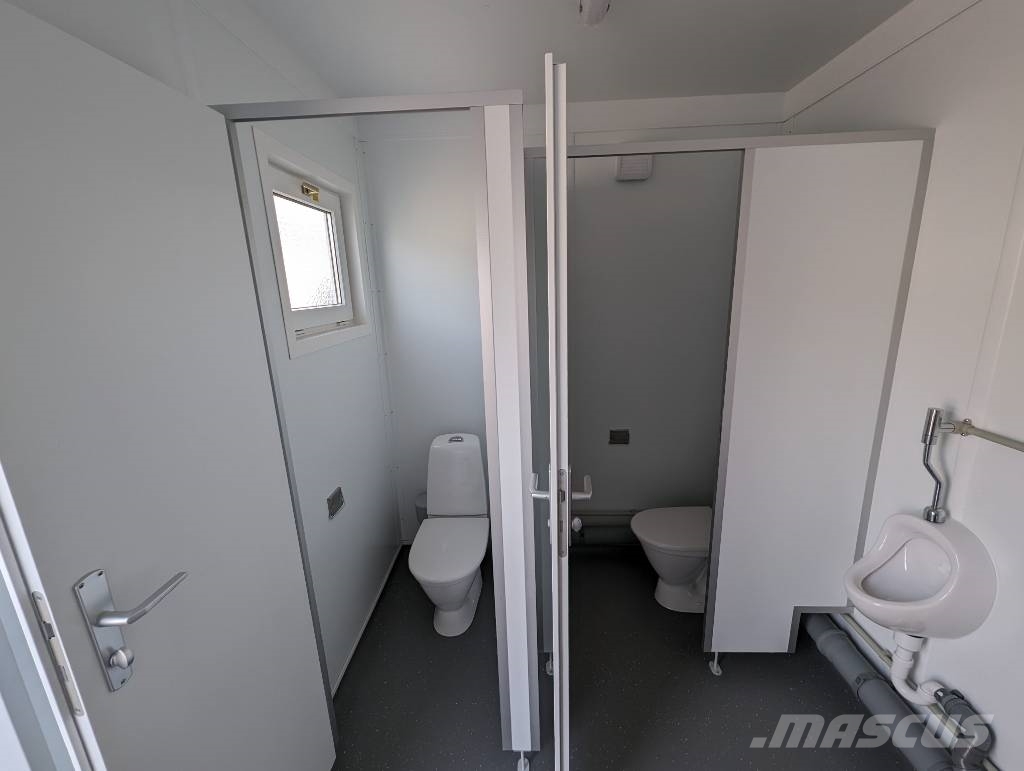 Containex 20 Fot Toalettmodul Herr & Dam-avdelning Bouwketen
