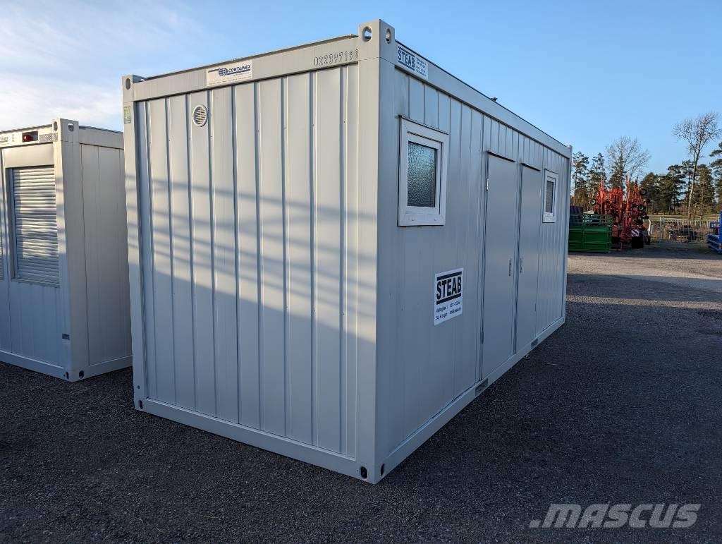 Containex 20 Fot Toalettmodul Herr & Dam-avdelning Bouwketen