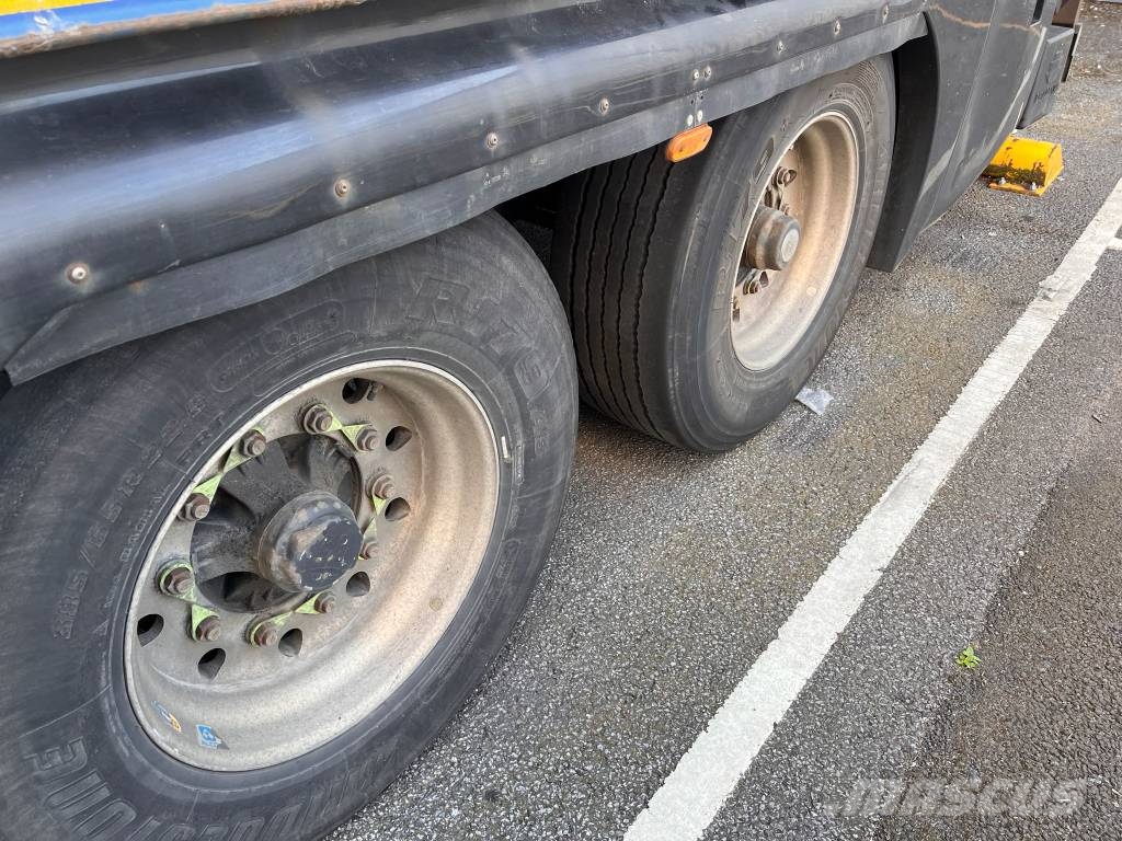 SDC 12.2m Box Tandem Axle Trailer Gesloten opbouw trailers