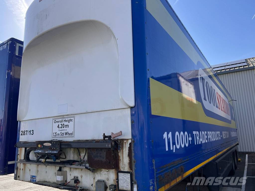 SDC 12.2m Box Tandem Axle Trailer Gesloten opbouw trailers