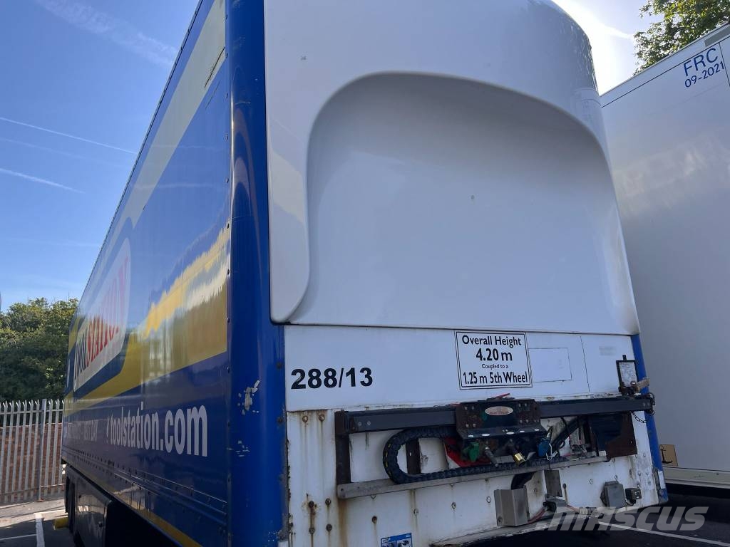 SDC 12.2m Box Tandem Axle Trailer Gesloten opbouw trailers