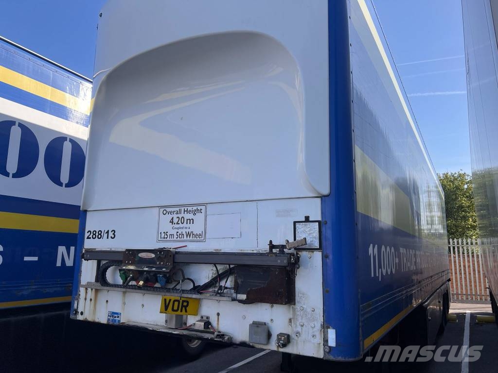 SDC 12.2m Box Tandem Axle Trailer Gesloten opbouw trailers