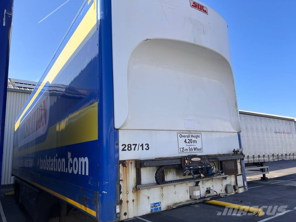 SDC 12.2m Box Tandem Axle Trailer Gesloten opbouw trailers