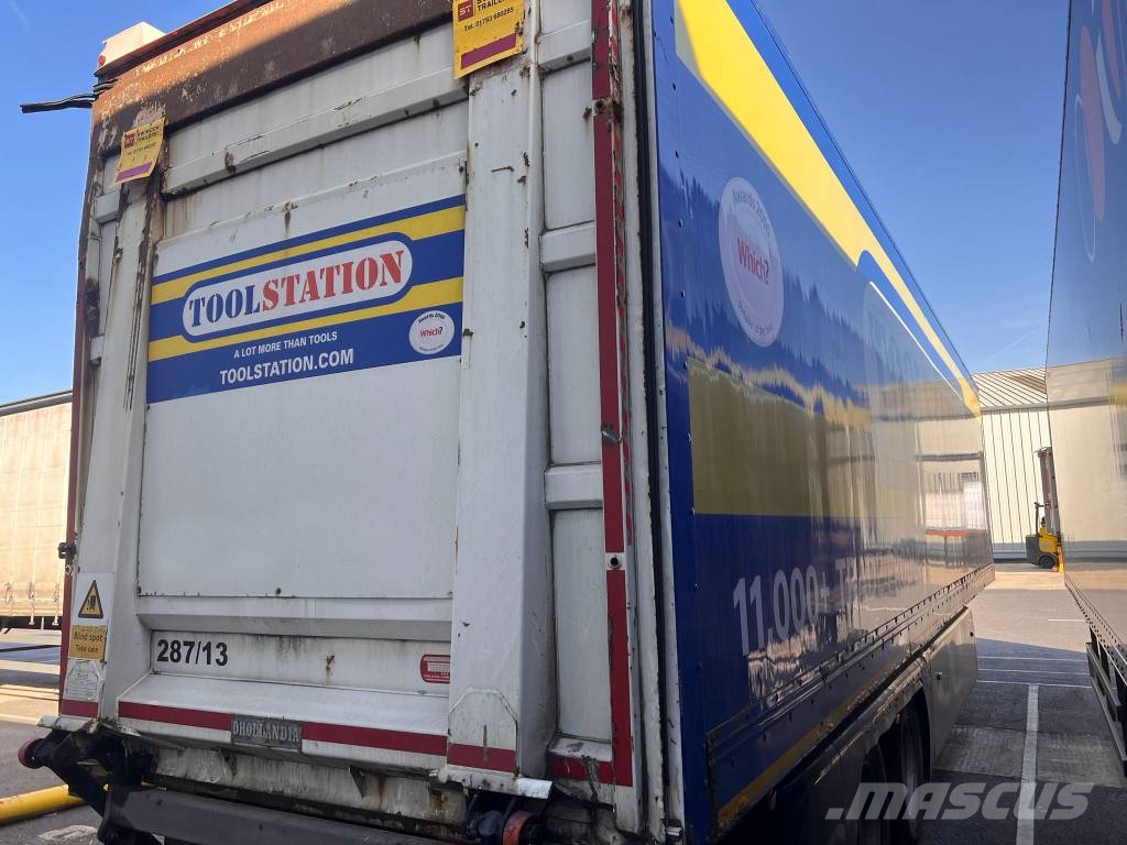 SDC 12.2m Box Tandem Axle Trailer Gesloten opbouw trailers