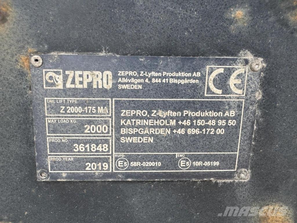 Scania G410 6X2 EURO 6 + CARRIER DATA COLD 300 + ZEPRO LI Camion a temperatura controllata