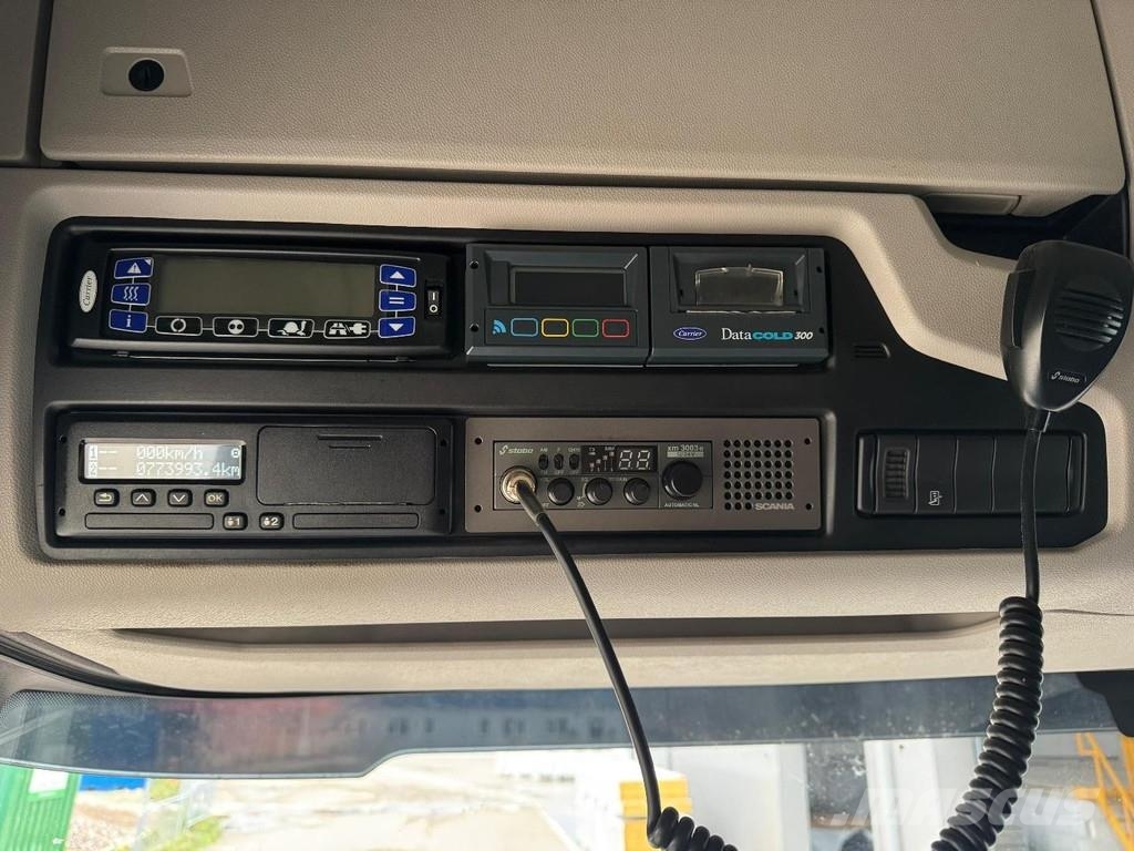 Scania G410 6X2 EURO 6 + CARRIER DATA COLD 300 + ZEPRO LI Camion a temperatura controllata
