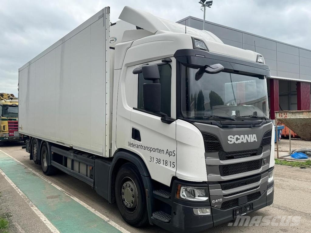 Scania G410 6X2 EURO 6 + CARRIER DATA COLD 300 + ZEPRO LI Camion a temperatura controllata