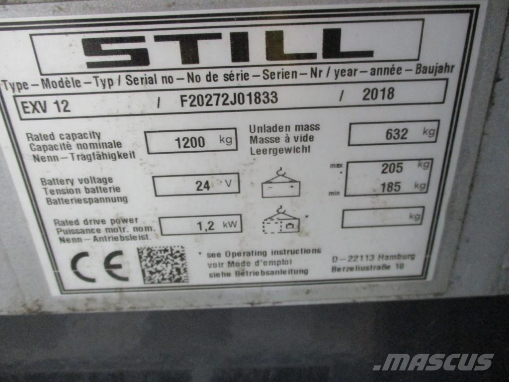 Still EXV12 Low lifter