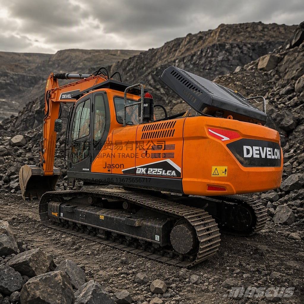 Develon DX 225 Bagri goseničarji