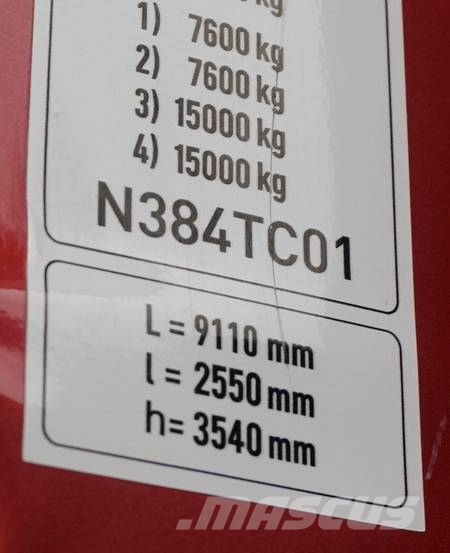 ATP Trucks Truston 430 8x4 dump truck/ 30 tho.km!! 덤프 트럭