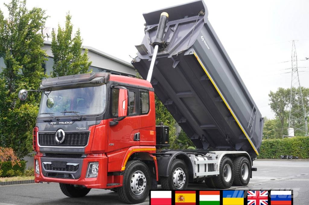 ATP Trucks Truston 430 8x4 dump truck/ 30 tho.km!! 덤프 트럭