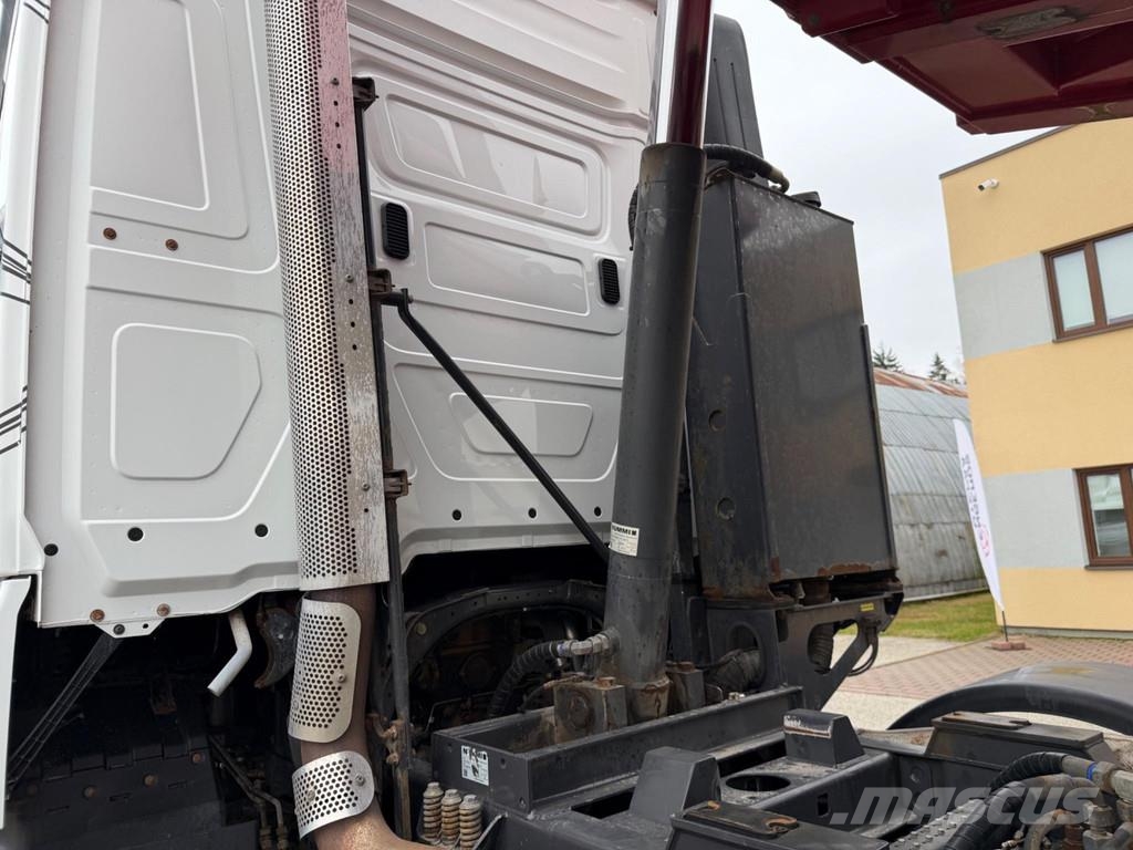 Mercedes-Benz AROCS 3258 8X4 EURO6 + RETARDER + STEEL/AIR Bañeras basculantes usadas