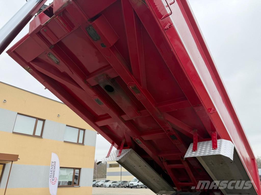 Mercedes-Benz AROCS 3258 8X4 EURO6 + RETARDER + STEEL/AIR Bañeras basculantes usadas