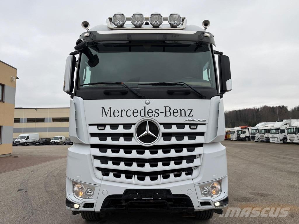 Mercedes-Benz AROCS 3258 8X4 EURO6 + RETARDER + STEEL/AIR Bañeras basculantes usadas