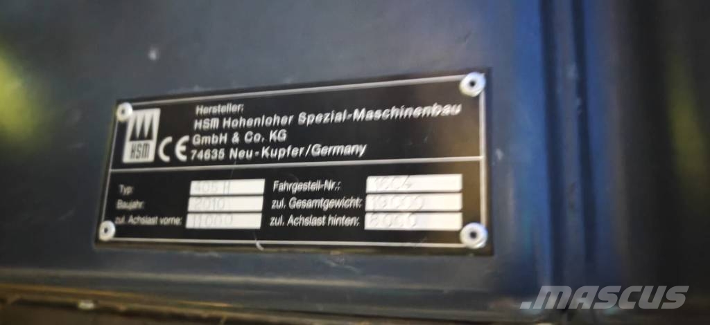 HSM 405 H Harvesters