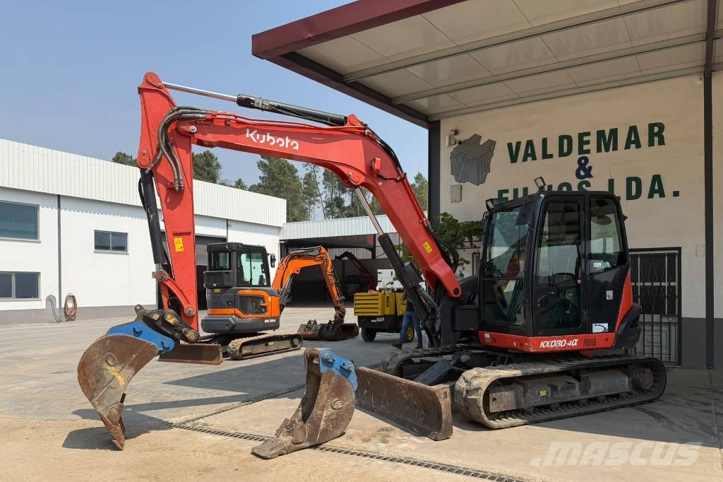 Kubota KX 080 Midi excavators 7t - 12t