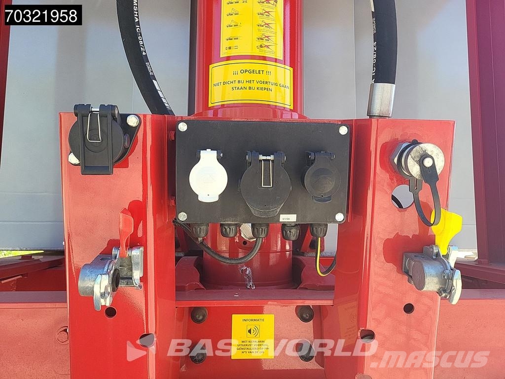 TISVOL A-910210-EAL New UNUSED 46m3 ALU Alcoa Savivartės puspriekabės