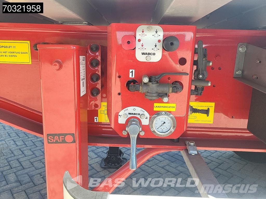 TISVOL A-910210-EAL New UNUSED 46m3 ALU Alcoa Savivartės puspriekabės