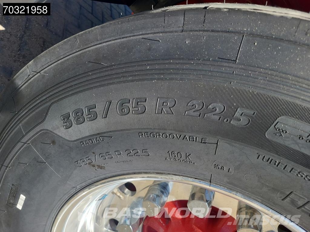 TISVOL A-910210-EAL New UNUSED 46m3 ALU Alcoa Savivartės puspriekabės