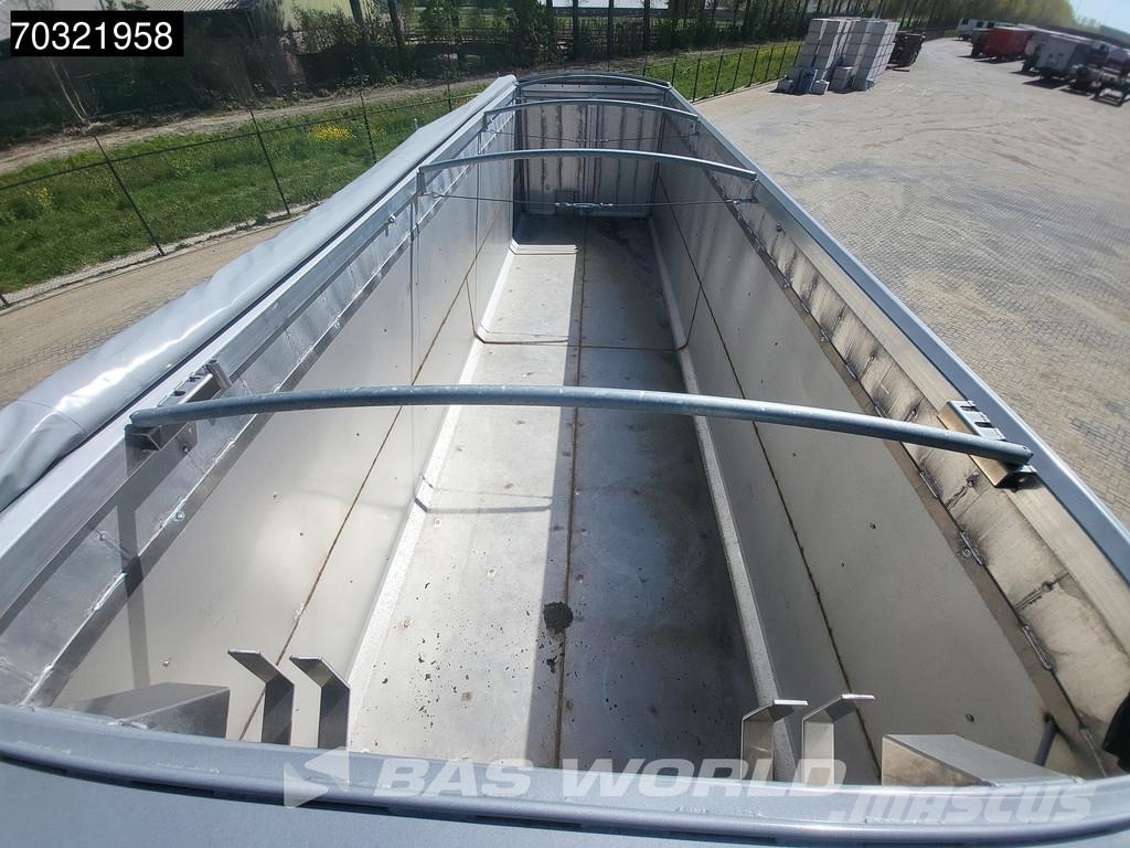 TISVOL A-910210-EAL New UNUSED 46m3 ALU Alcoa Savivartės puspriekabės