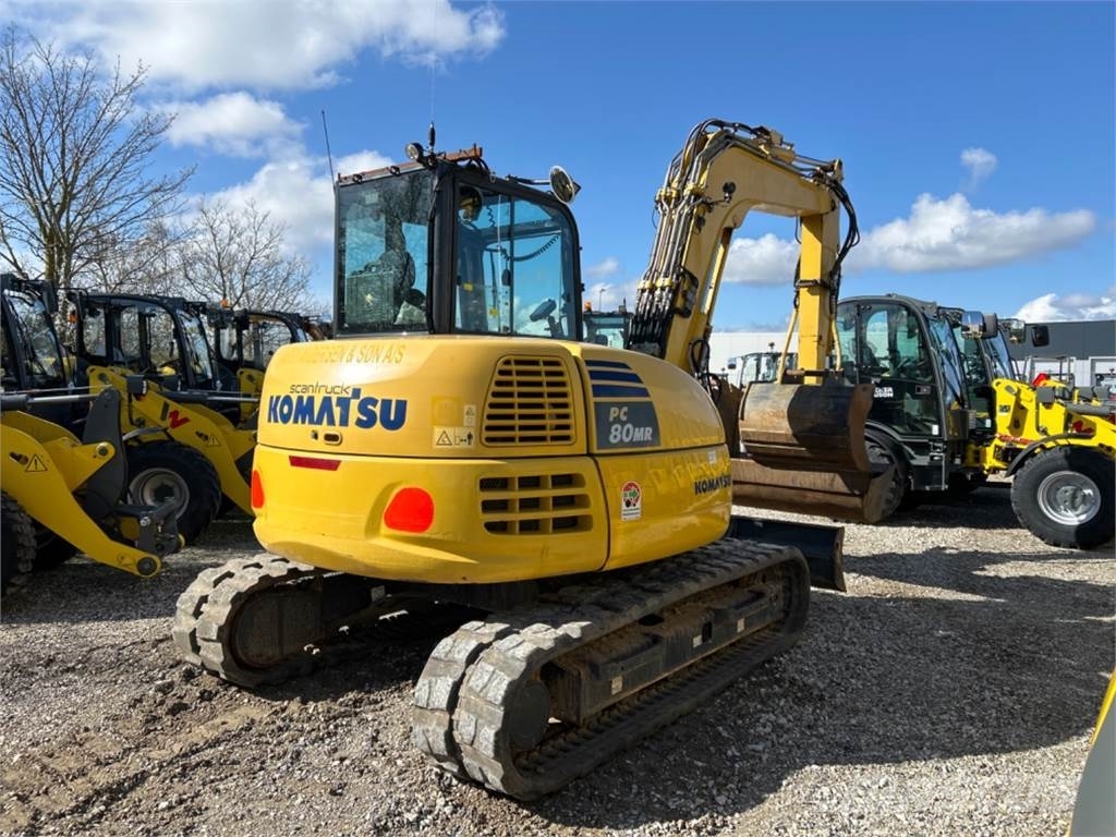 Komatsu PC80 MR Vidēja lieluma ekskavatori 7 t - 12 t