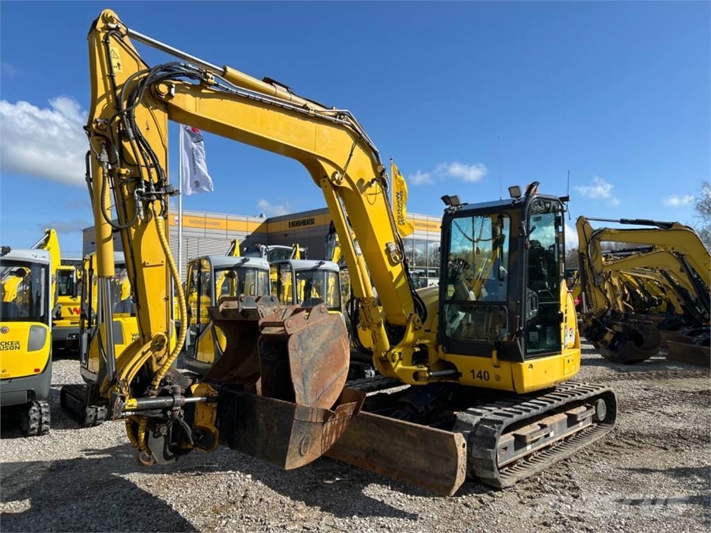 Komatsu PC80 MR Vidēja lieluma ekskavatori 7 t - 12 t