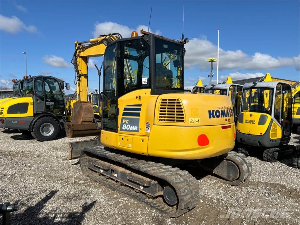 Komatsu PC80 MR Vidēja lieluma ekskavatori 7 t - 12 t
