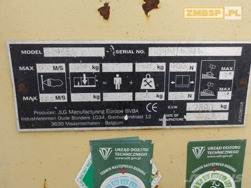 JLG 3246 ES Žirkliniai keltuvai