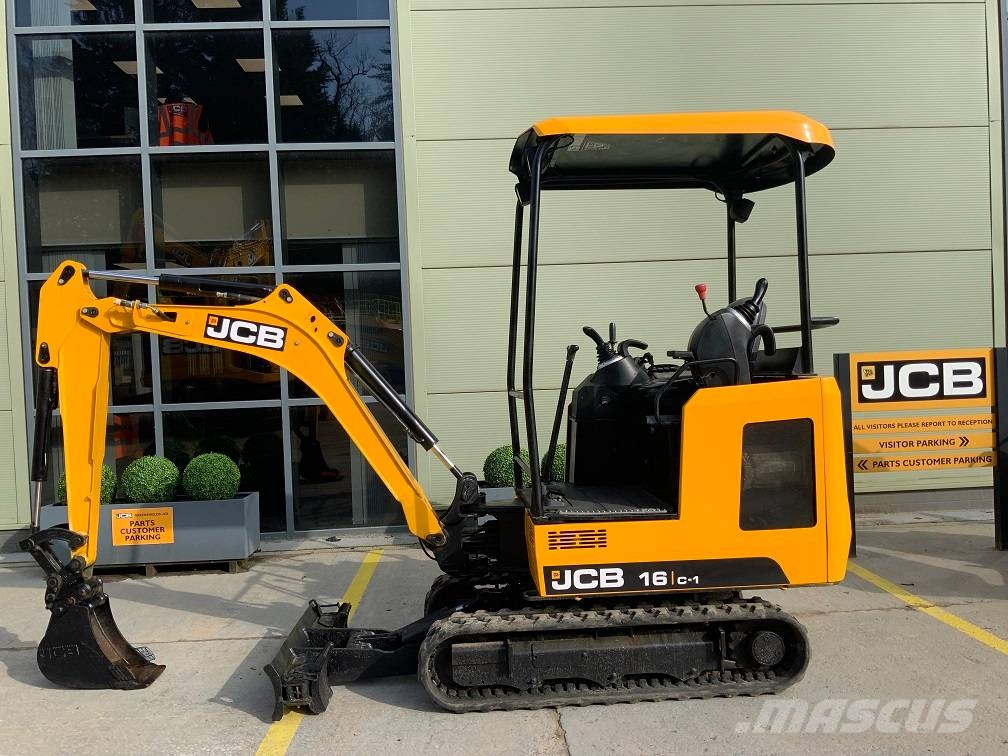 JCB 16 C-1 Minigraafmachines < 7t
