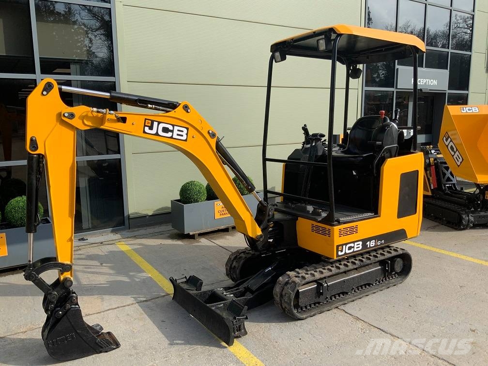 JCB 16 C-1 Minigraafmachines < 7t