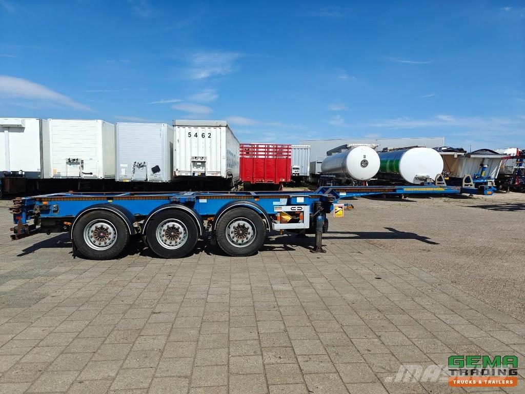 Van Hool 3B0079 All connections - Universal chassis - SAF a نصف مقطورات حاويات