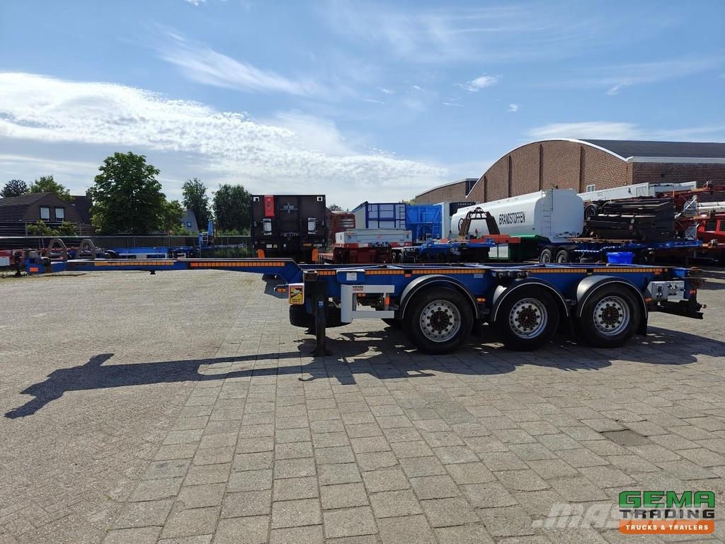 Van Hool 3B0079 All connections - Universal chassis - SAF a نصف مقطورات حاويات
