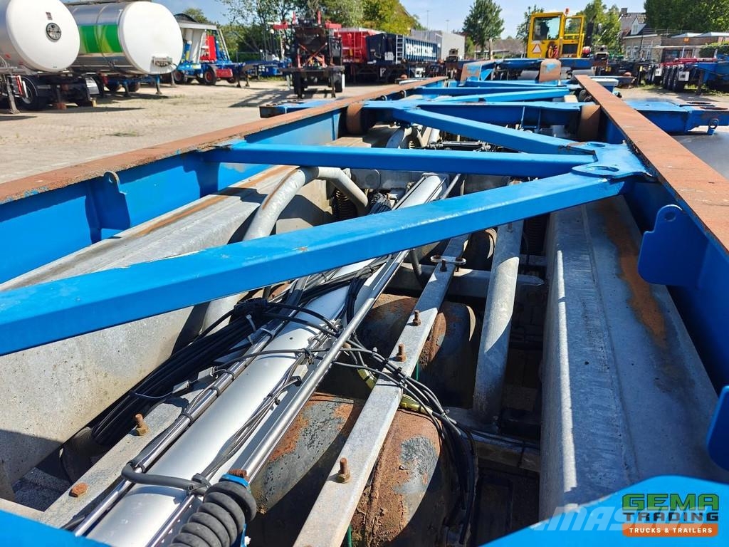 Van Hool 3B0079 All connections - Universal chassis - SAF a نصف مقطورات حاويات