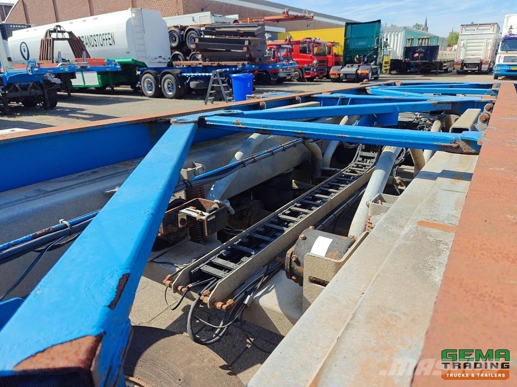 Van Hool 3B0079 All connections - Universal chassis - SAF a نصف مقطورات حاويات