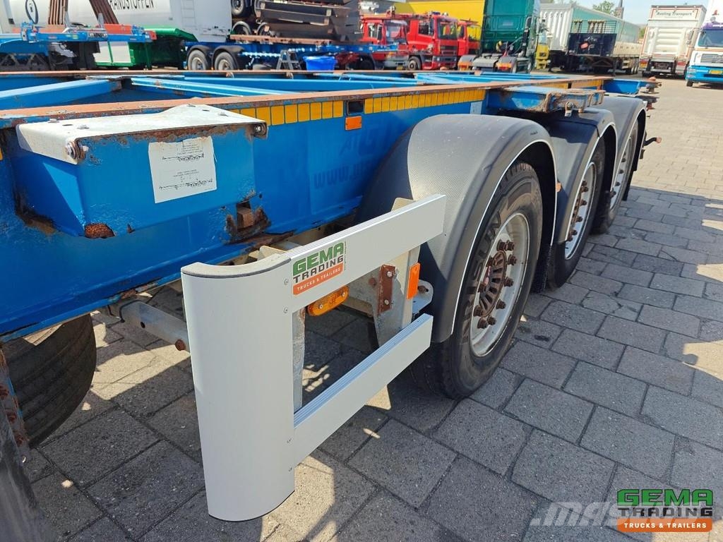 Van Hool 3B0079 All connections - Universal chassis - SAF a نصف مقطورات حاويات
