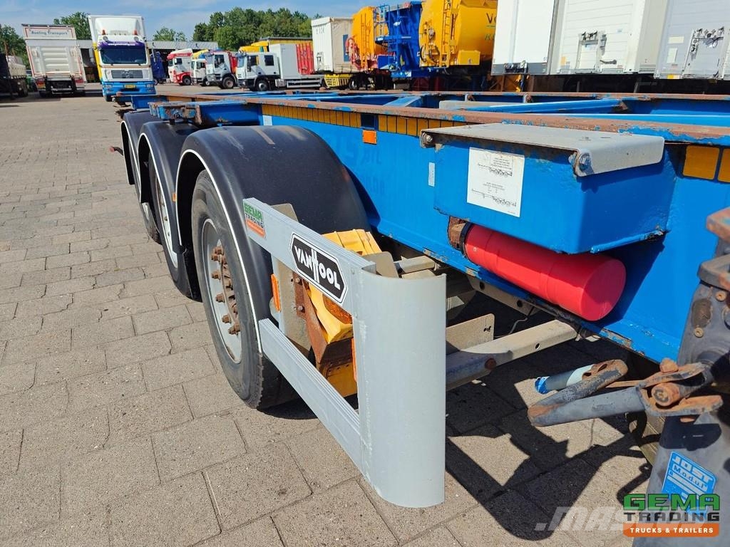 Van Hool 3B0079 All connections - Universal chassis - SAF a نصف مقطورات حاويات