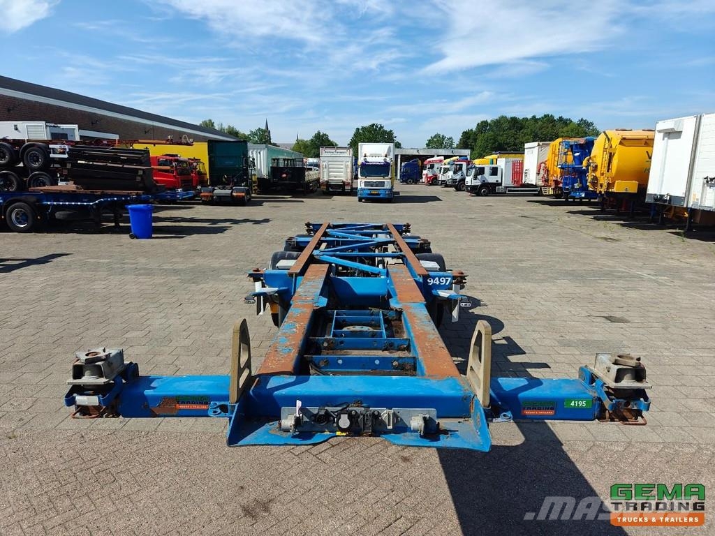 Van Hool 3B0079 All connections - Universal chassis - SAF a نصف مقطورات حاويات