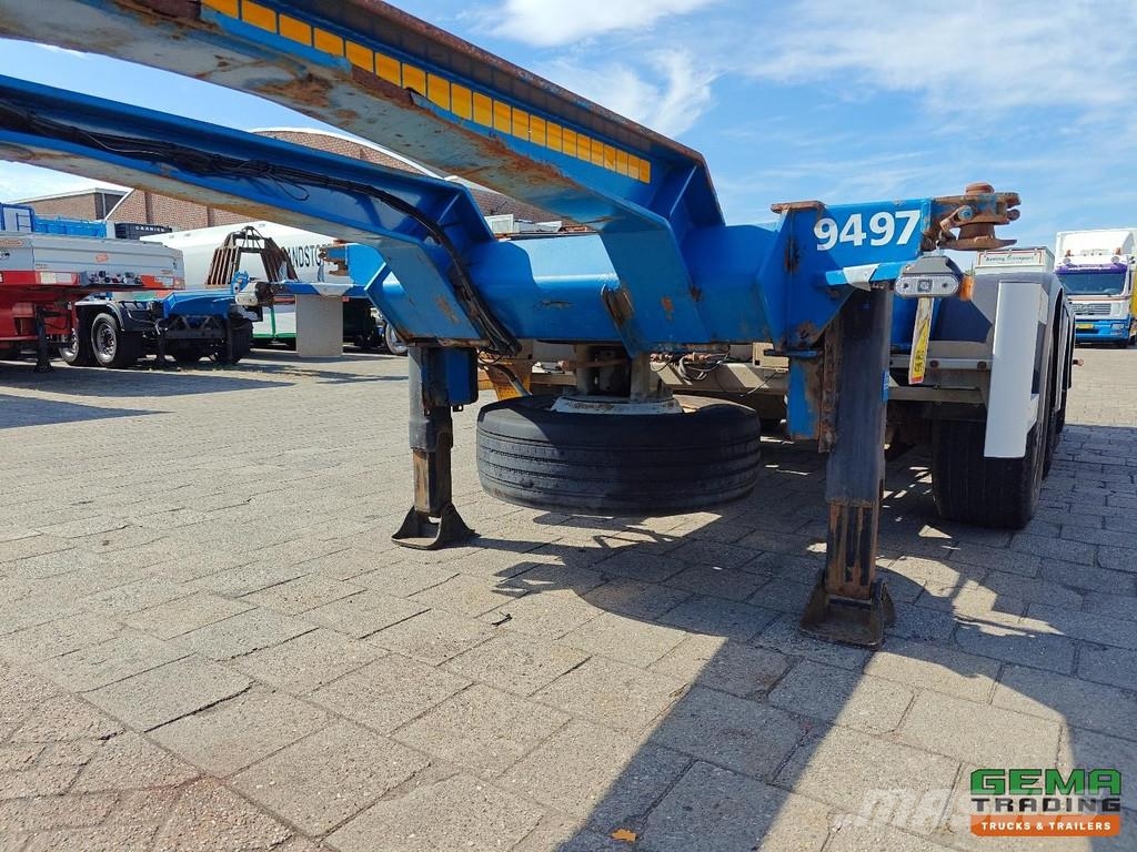 Van Hool 3B0079 All connections - Universal chassis - SAF a نصف مقطورات حاويات