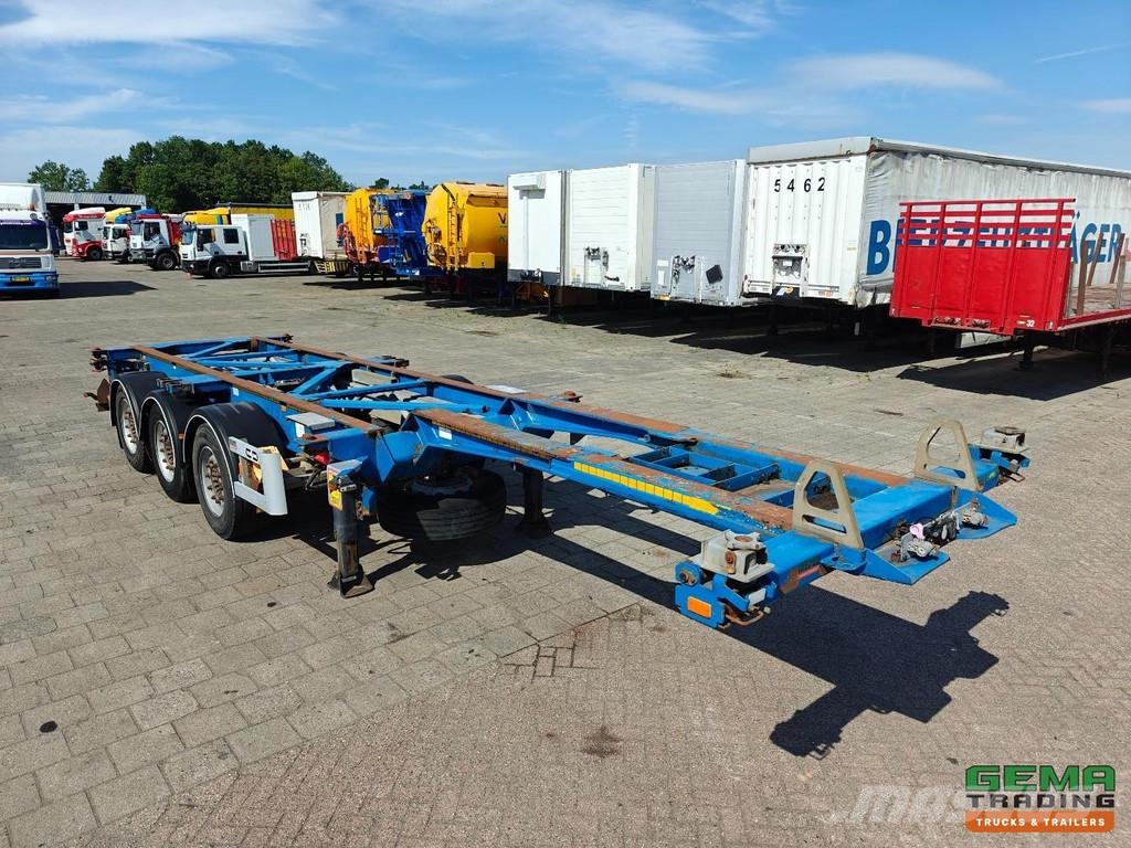 Van Hool 3B0079 All connections - Universal chassis - SAF a نصف مقطورات حاويات