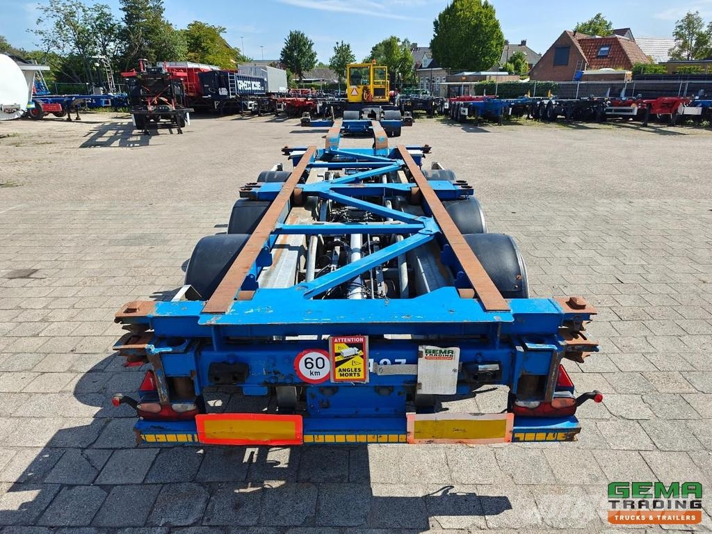 Van Hool 3B0079 All connections - Universal chassis - SAF a نصف مقطورات حاويات