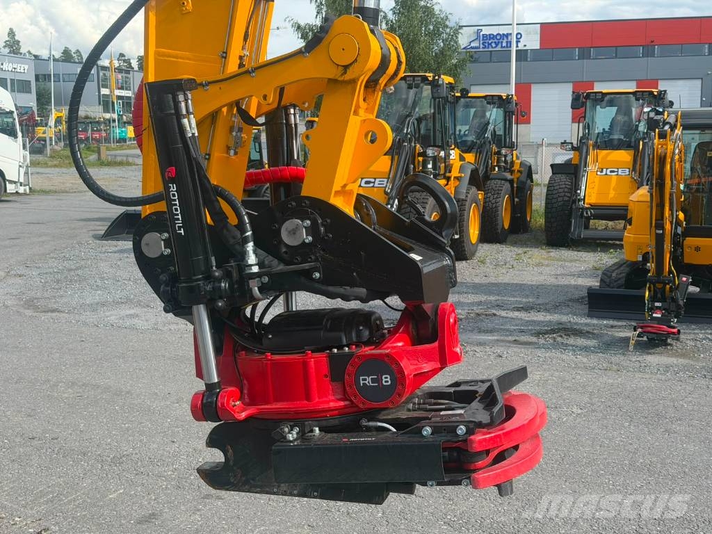 JCB 245 XR / Rototilt RC8 / Eber / Rasvari / حفارات زحافة