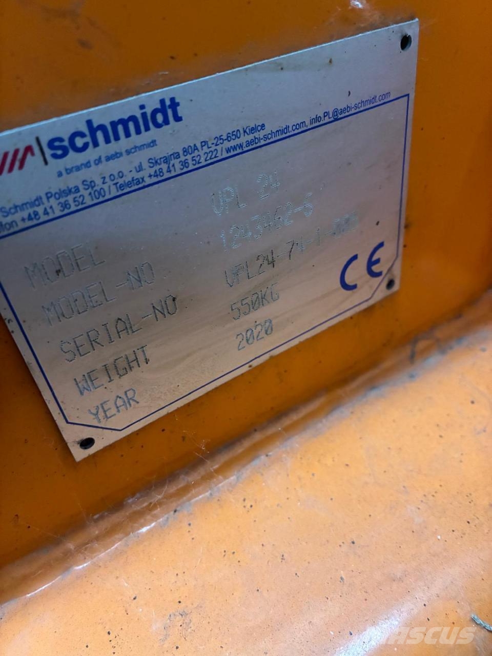 Schmidt Schneepflug Tellefsdal Keil Vario VPL 24 Aplinkos tvarkymas - Kita