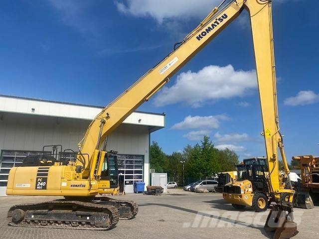 Komatsu PC 240 NLC-11 LongReach MIETE / RENTAL (12000860) حفارات طويلة الذراع
